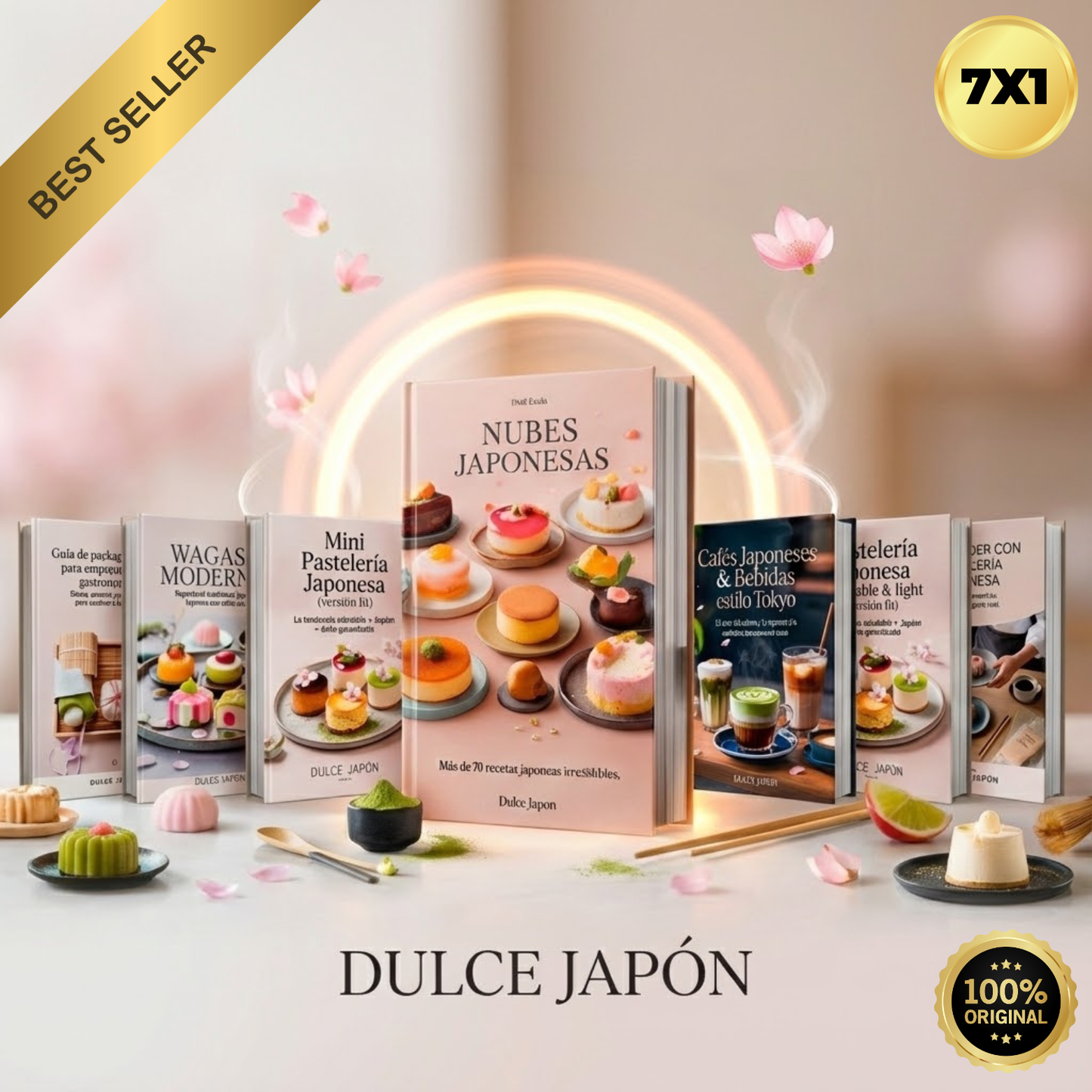 Aprendé pastelería japonesa con más de 70 recetas y creá productos dulces con alto valor de venta