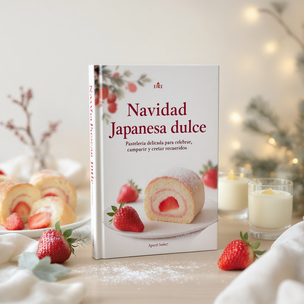 Navidad Japonesa Dulce: Pastelería delicada para celebrar, compartir y crear recuerdos